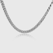 Load image into Gallery viewer, Miami Cuban Chain (White Gold) 12mm