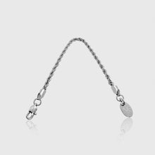 Load image into Gallery viewer, Rope Bracelet (White Gold)