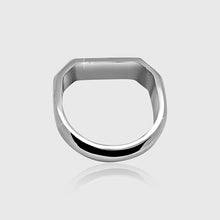 Load image into Gallery viewer, Minimalistic Flat Ring (White Gold)