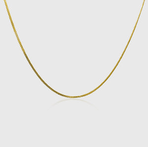Curb Chain (Gold) 2mm