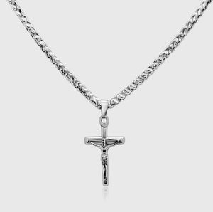 Divine Saviour Pendant (White Gold)