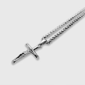 Divine Saviour Pendant (White Gold)