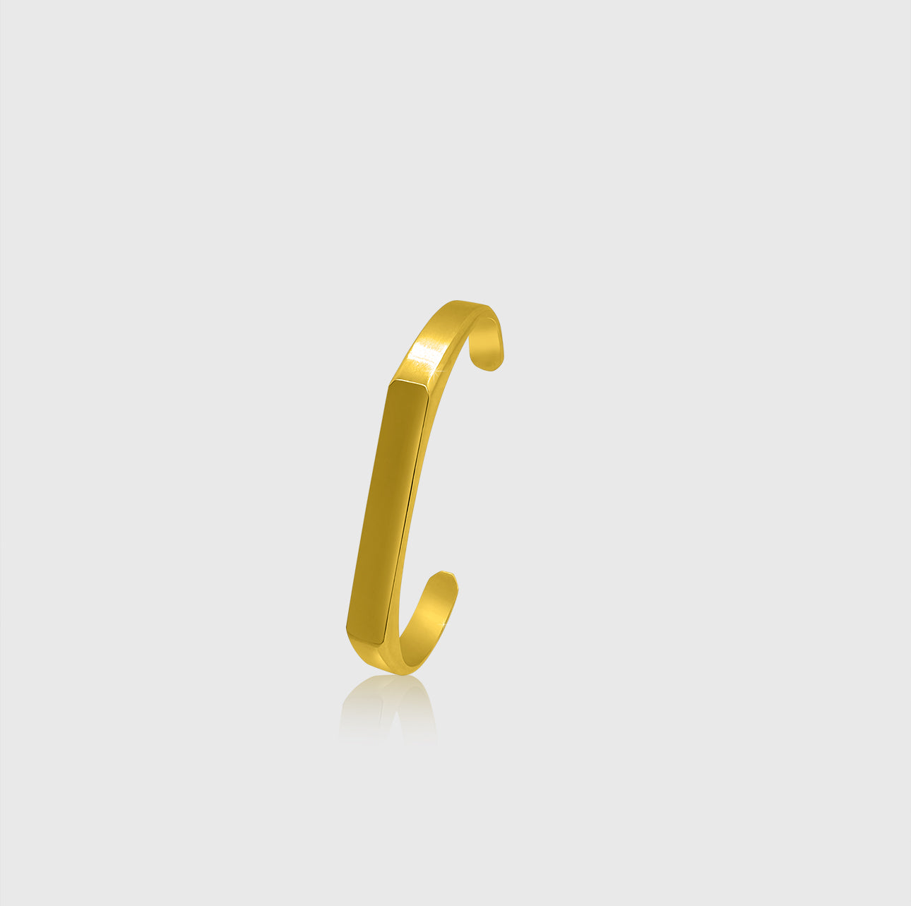 Simple Cuff Bracelet (Gold)