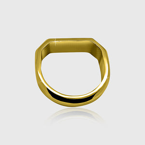 Minimalistic Flat Ring (Gold)