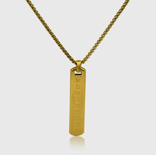 Load image into Gallery viewer, Timeless Rectangle Pendant (Gold)
